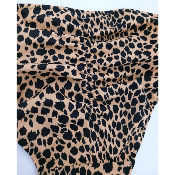 NWT Victoria's Secret Leopard Print Triangle Bikini Sz M - Picture 11 of 12